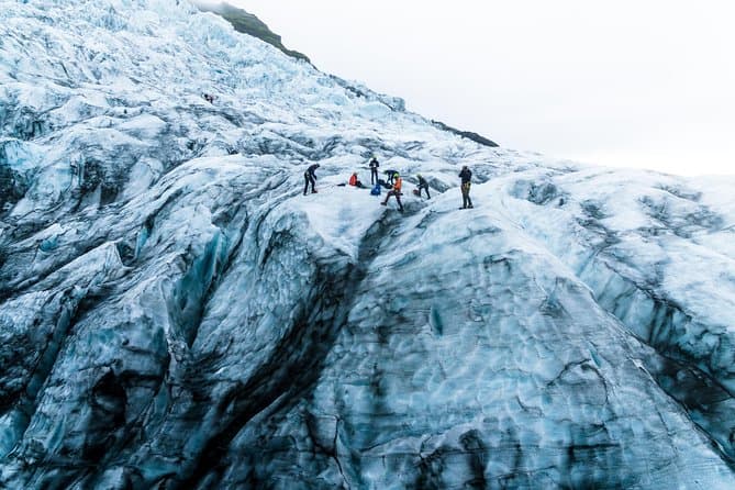 2-Day Ice Cave & South Coast: Glacier Hike and Glacier Lagoon